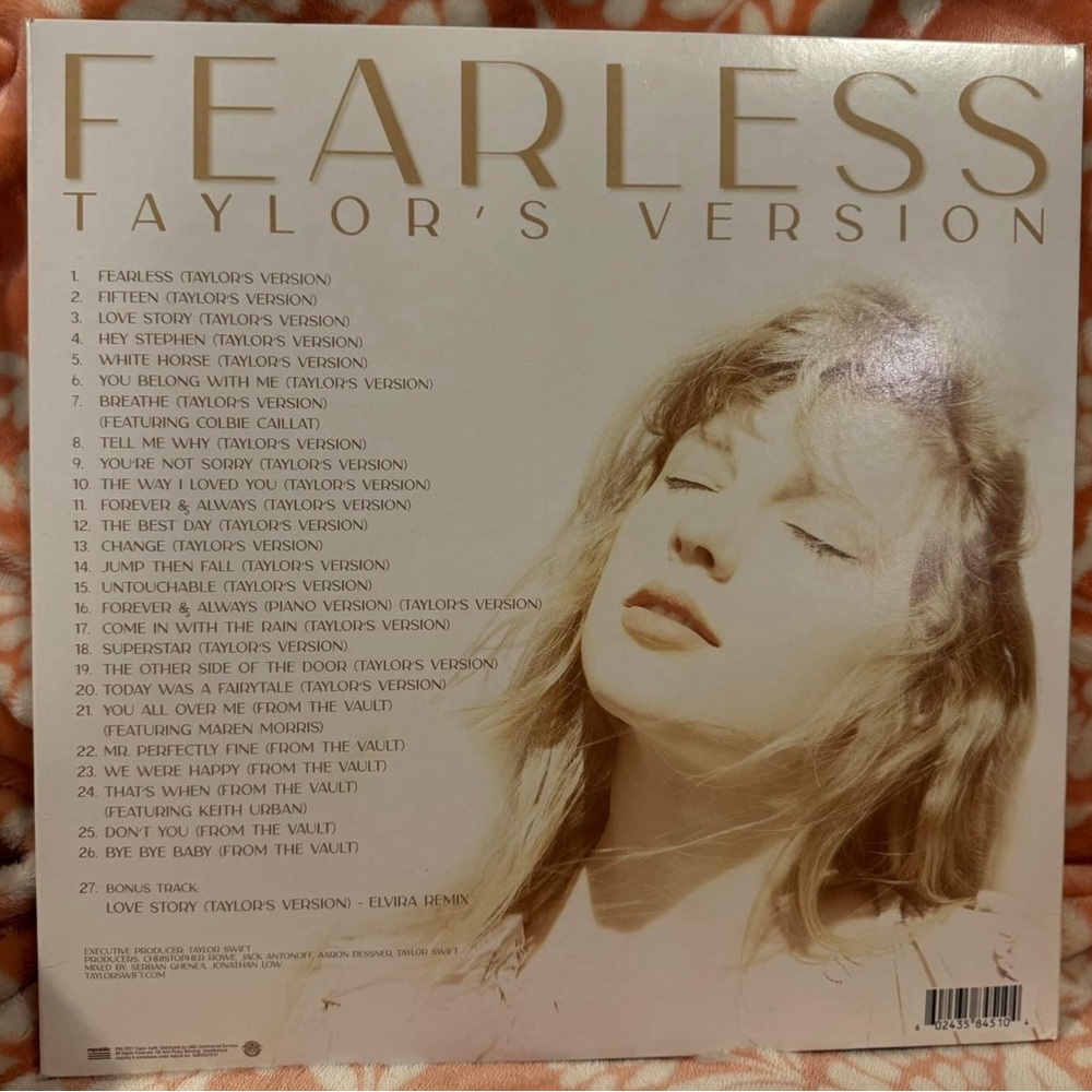 Taylor Swift records